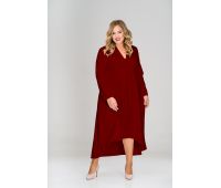 бордовые платья больших размеров