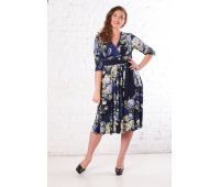 летнее вечернее платье для полных