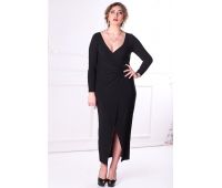 Платье вечернее с драпировкой